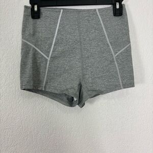 Free People Movement Grey High Waisted Spanx Athletic Shorts